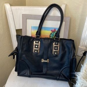 Big Buddha leather bag